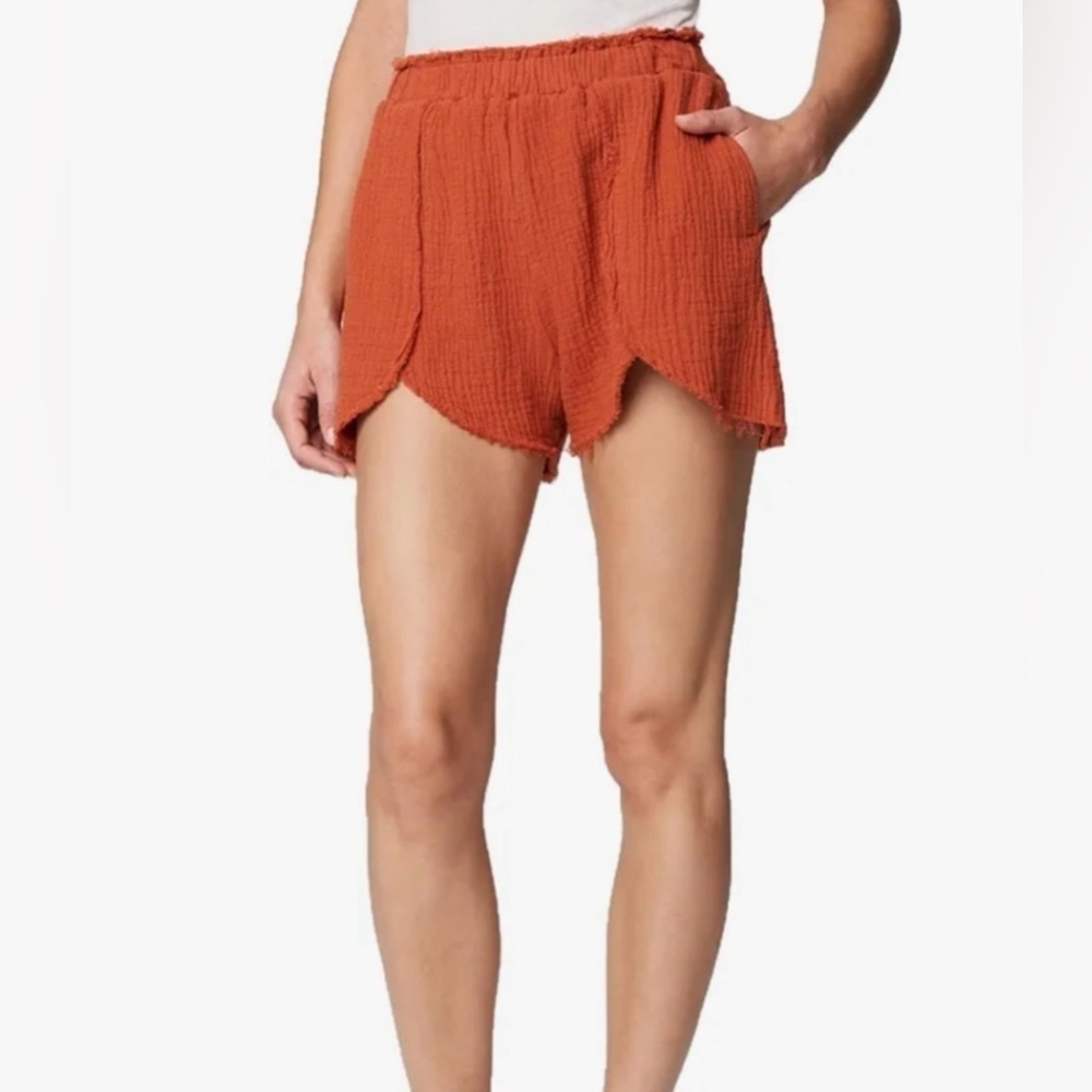 Blank NYC Gauzy Sunset Escape Shorts